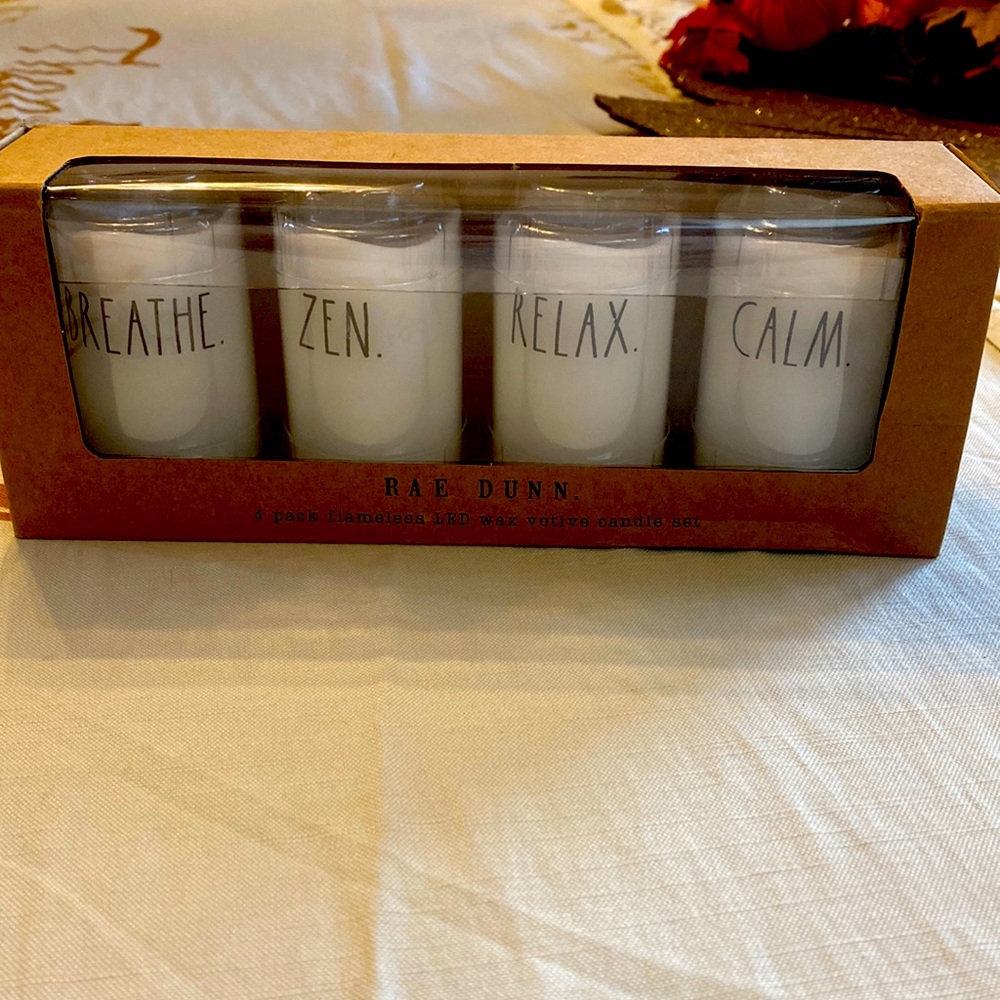 Rae Dunn votive set